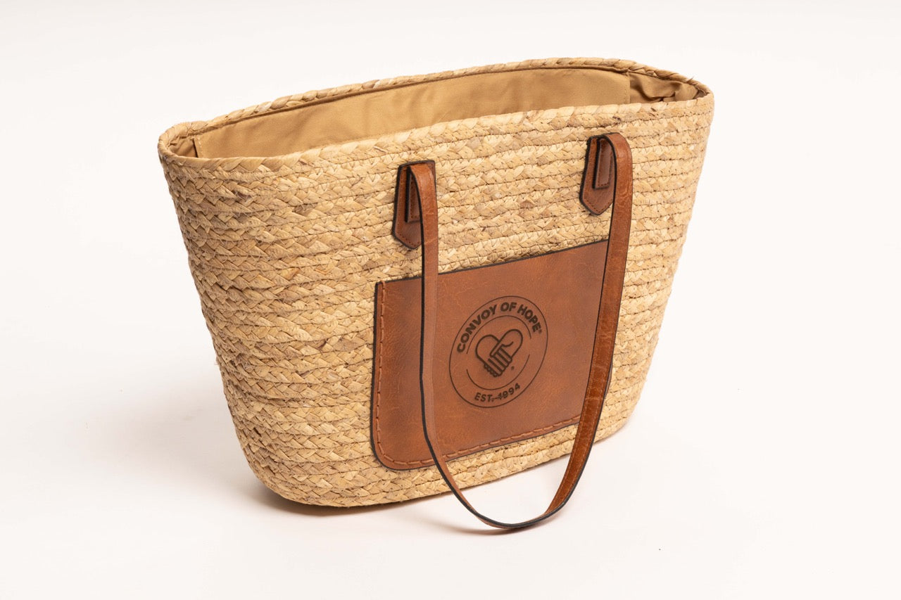 Convoy of Hope Straw Bag