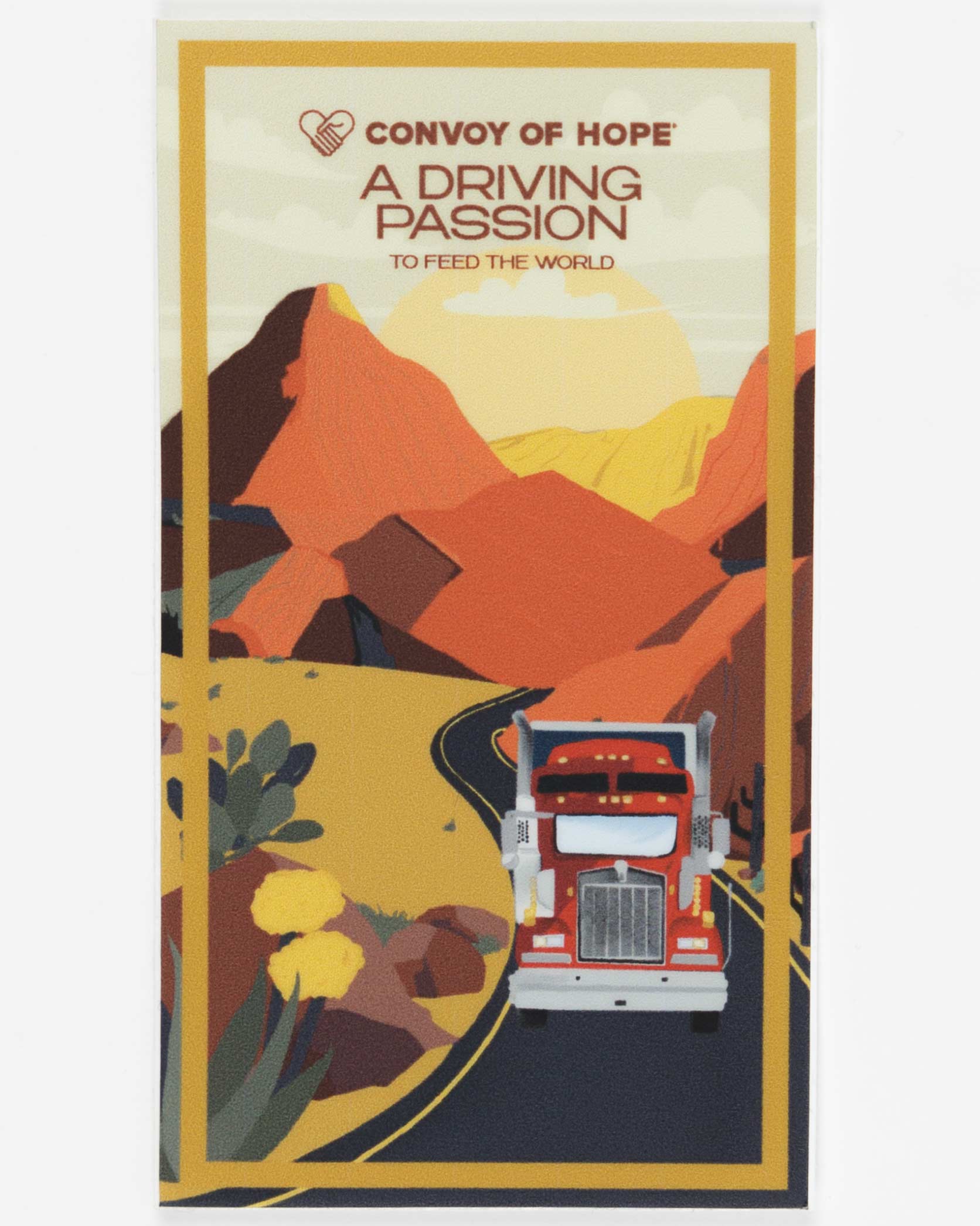 A Driving Passion Sticker