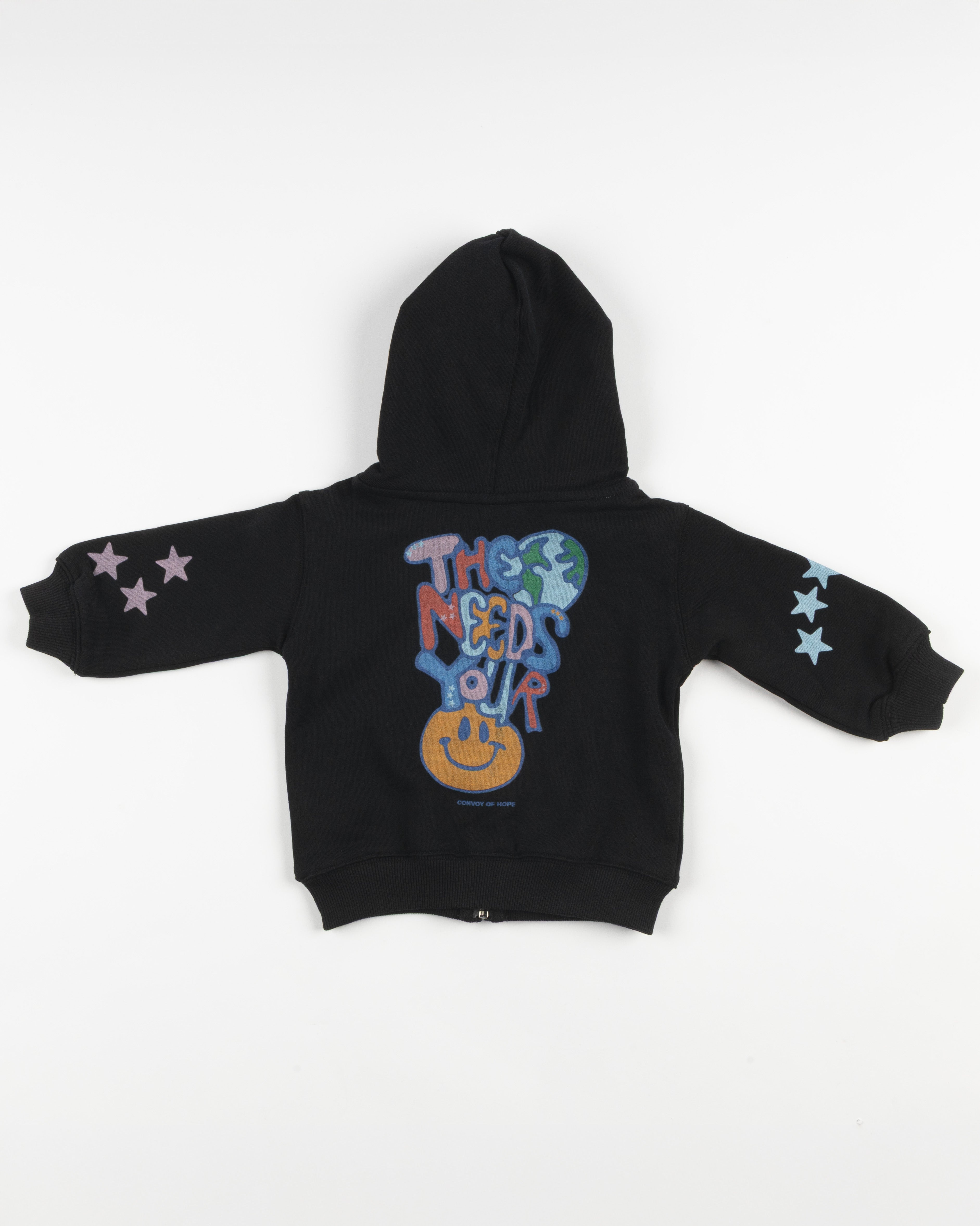 Convoy of Hope Kids "The World Needs Your Smile" Zip Up Hoodie