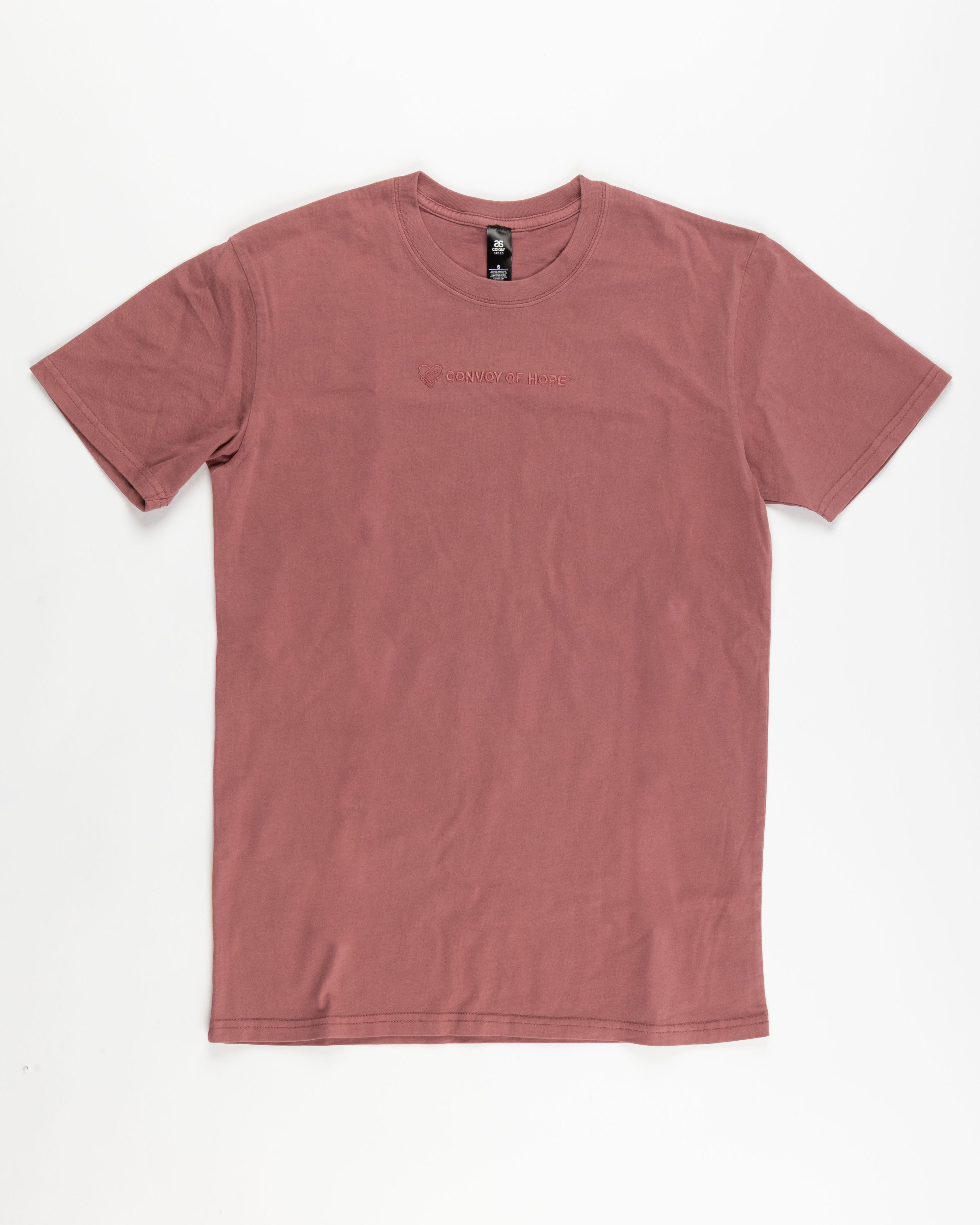 Convoy of Hope Faded Embroidered Tee